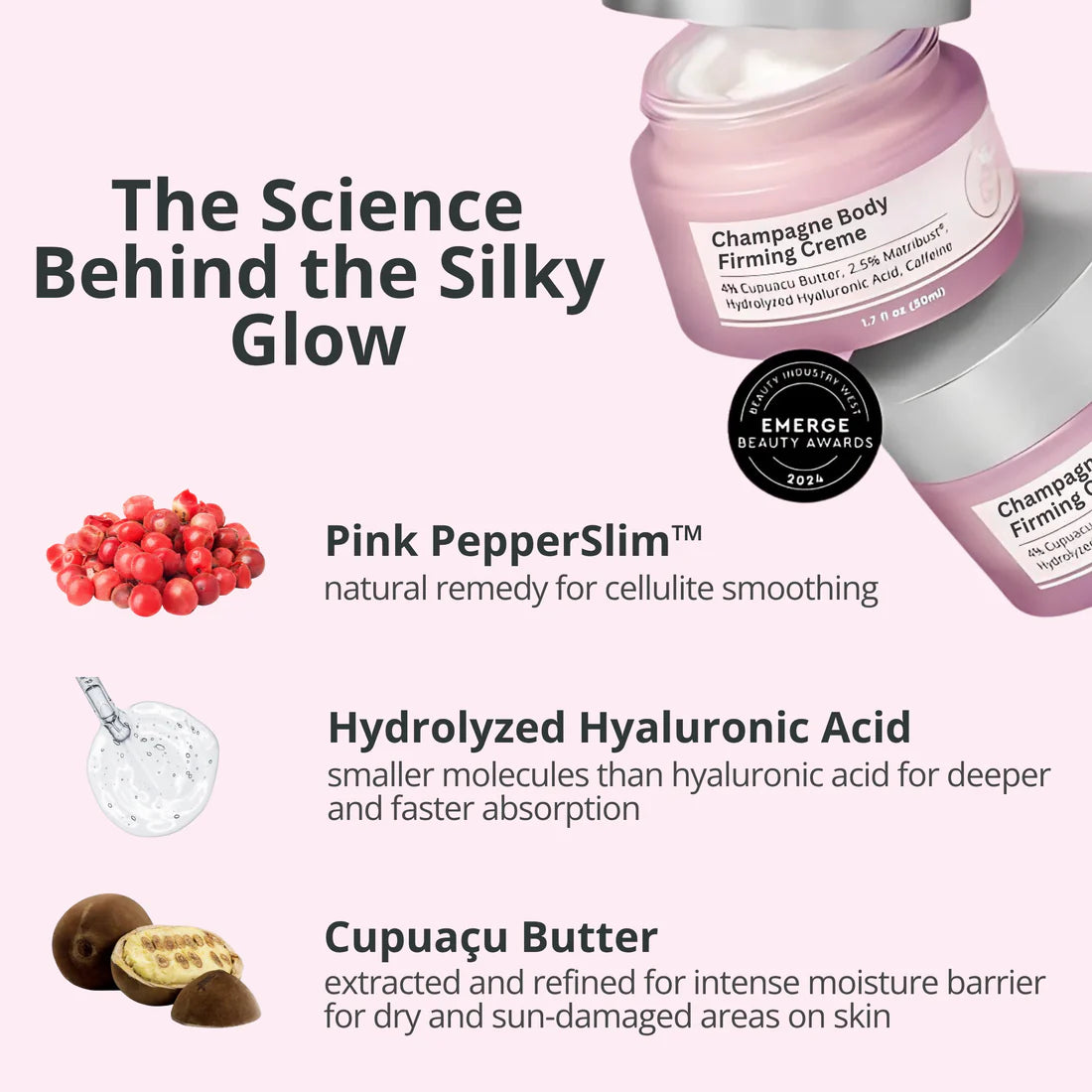 VELMEIRA™ Champagne Body Firming Creme by Dr. Terry Dubrow
